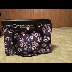 Kate Spade scattered hydrangea tote.